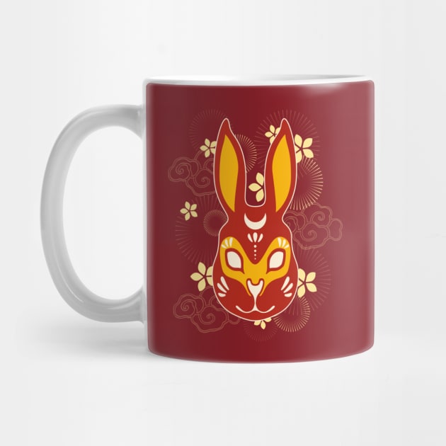 Year Of The Rabbit red by theMstudio